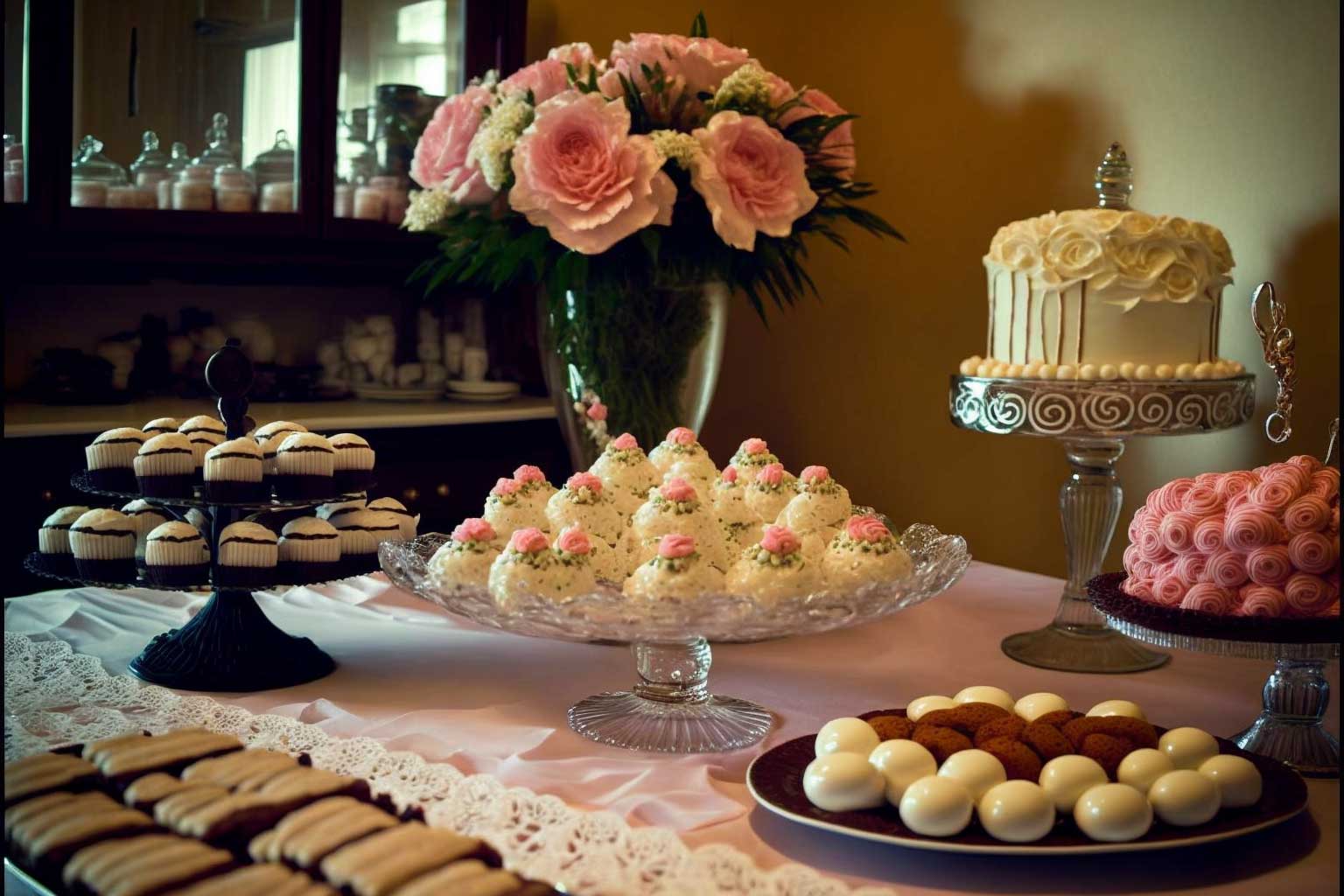 food and drink tips for a bridal shower